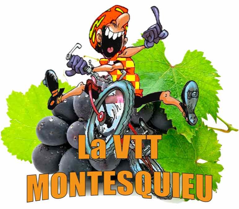 Logo randonnée la VTT Montesquieu